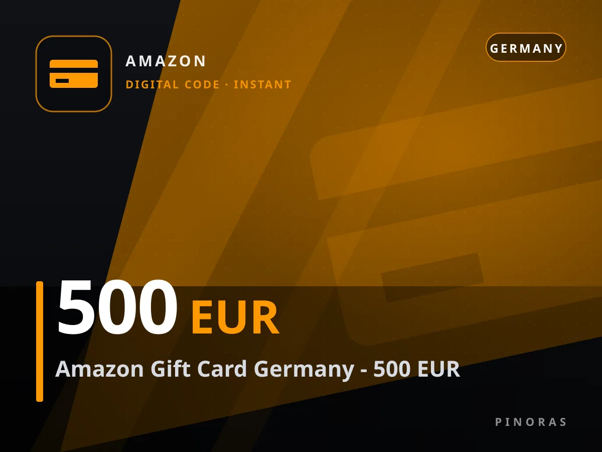 Amazon Gift Card Germany - 500 EUR — Pinoras