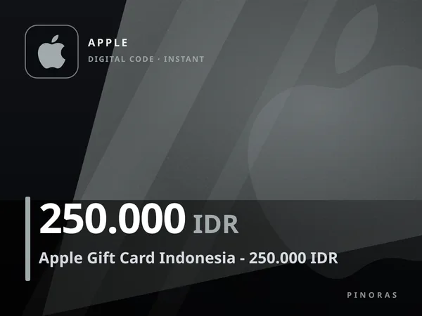 Apple Gift Card Indonesia - 250.000 IDR