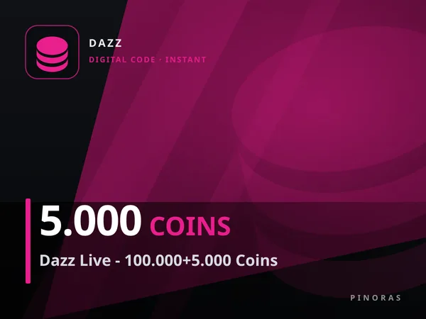 Dazz Live - 100.000+5.000 Coins