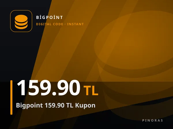 Bigpoint 159.90 TL Kupon