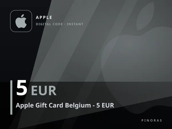 Apple Gift Card Belgium - 5 EUR