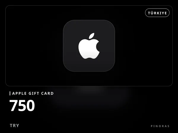 Apple Gift Card 750 TRY