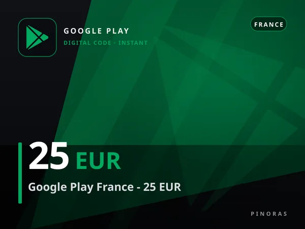 Google Play France - 25 EUR