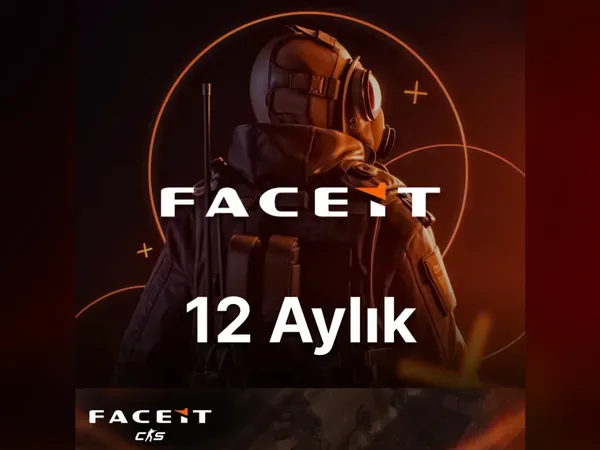 Faceit CS 2: 12 Aylık Üyelik