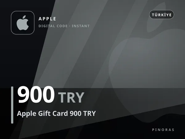 Apple Gift Card 900 TRY