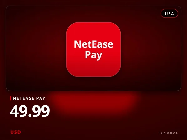 NetEase Pay USA - 49.99 USD