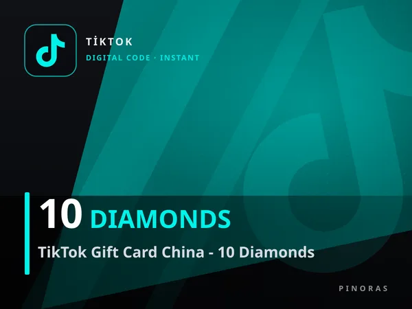TikTok Gift Card China - 10 Diamonds