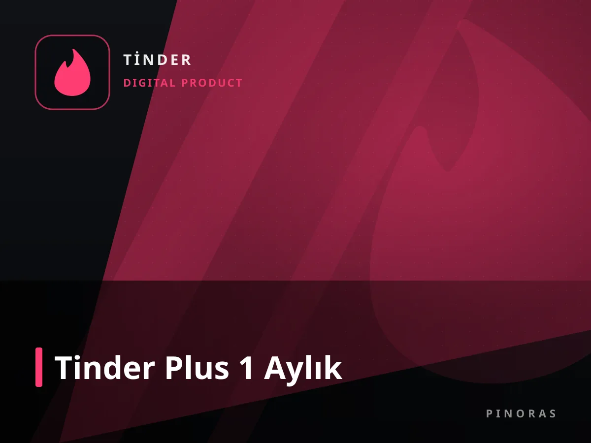 Tinder Plus 1 Aylık — Pinoras