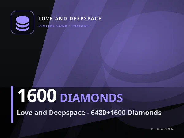 Love and Deepspace - 6480+1600 Diamonds