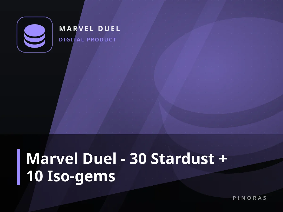 Marvel Duel - 30 Stardust + 10 Iso-gems — Pinoras