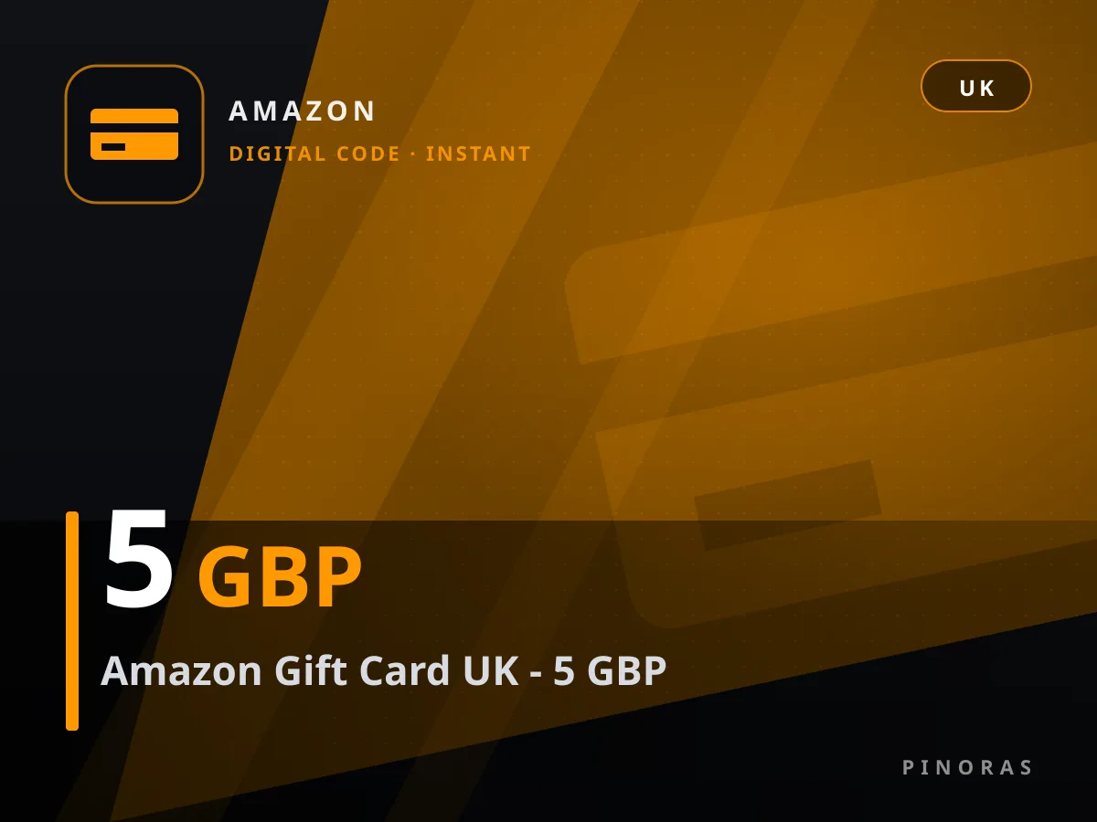 Amazon Gift Card UK - 5 GBP — Pinoras