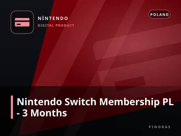 Nintendo Switch Membership PL - 3 Months