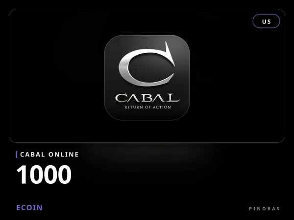 Cabal Online US - 1000 eCoin