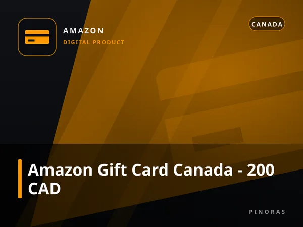 Amazon Gift Card Canada - 200 CAD