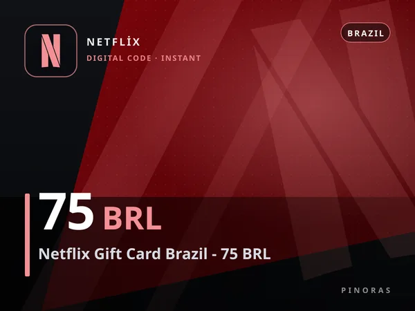 Netflix Gift Card Brazil - 75 BRL