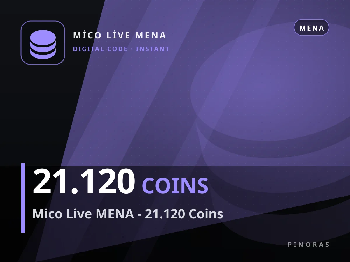 Mico Live MENA - 21.120 Coins — Pinoras