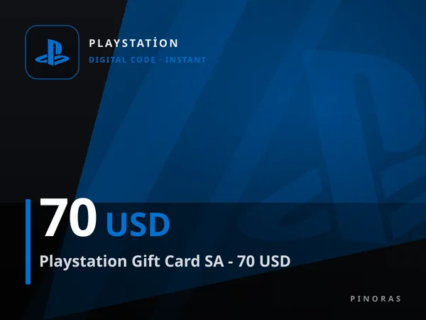 Playstation Gift Card SA - 70 USD