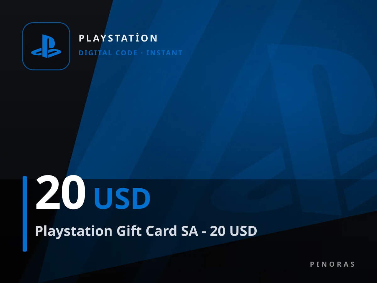 Playstation Gift Card SA - 20 USD — Pinoras