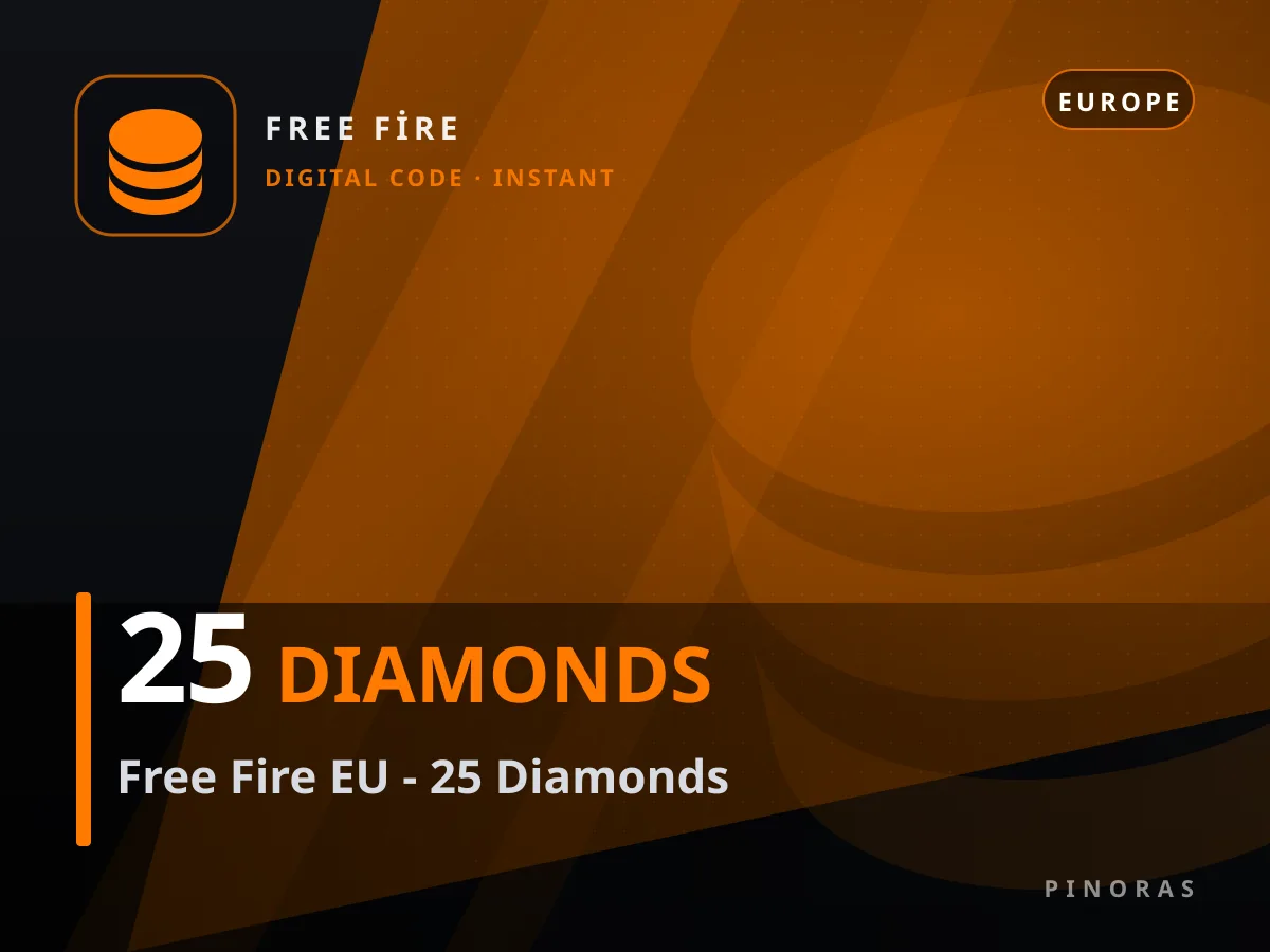 Free Fire EU - 25 Diamonds — Pinoras