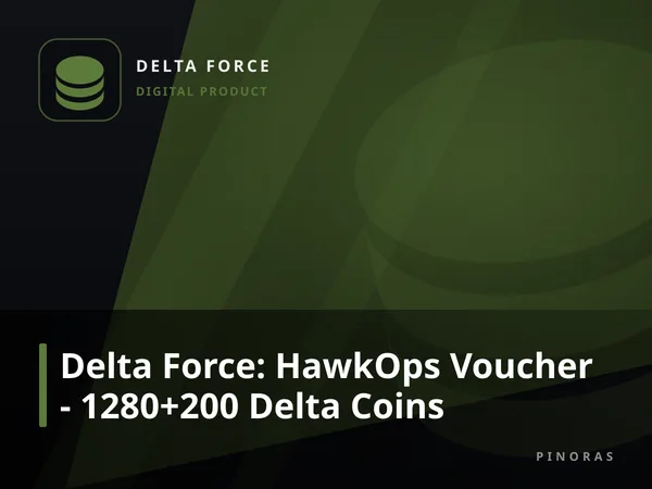 Delta Force: HawkOps Voucher - 1280+200 Delta Coins