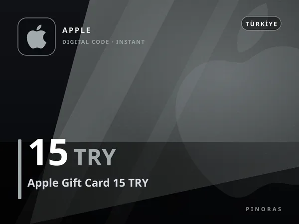 Apple Gift Card 15 TRY