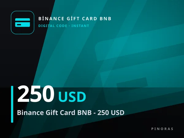 Binance Gift Card BNB - 250 USD
