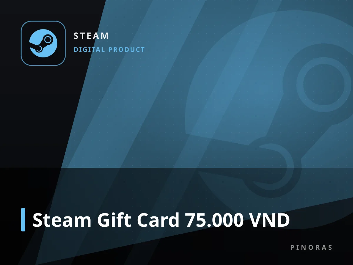 Steam Gift Card 75.000 VND — Pinoras