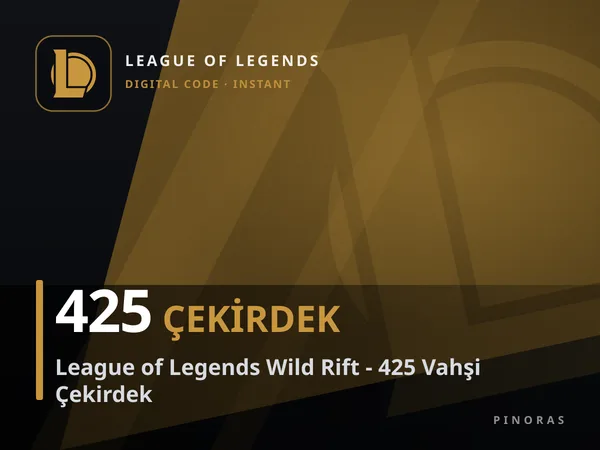 League of Legends Wild Rift - 425 Vahşi Çekirdek