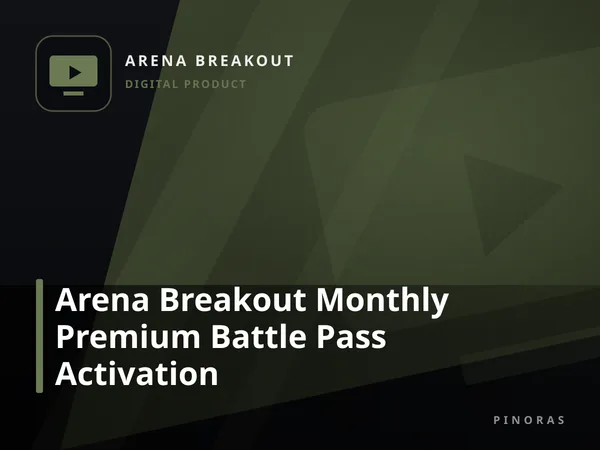 Arena Breakout Monthly Premium Battle Pass Activation