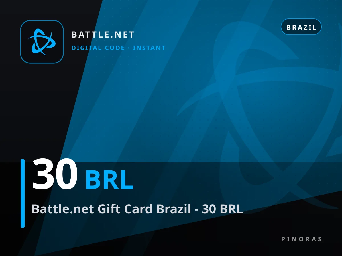 Battle.net Gift Card Brazil - 30 BRL — Pinoras