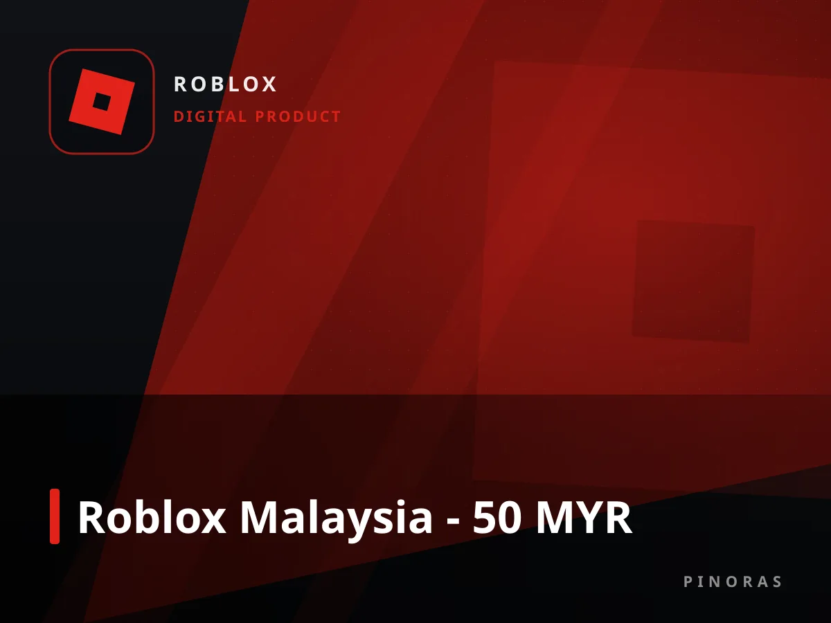 Roblox Malaysia - 50 MYR — Pinoras