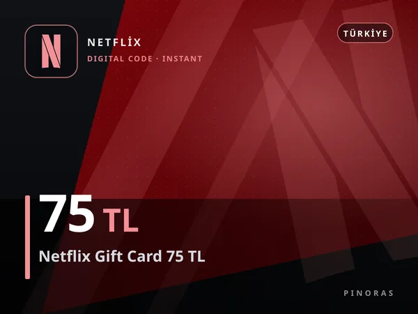 Netflix Gift Card 75 TL