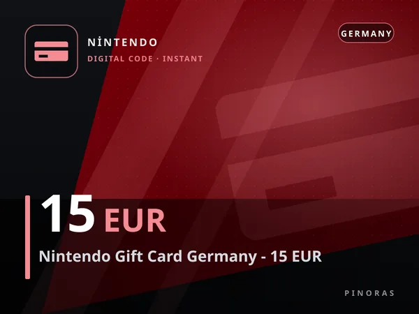 Nintendo Gift Card Germany - 15 EUR