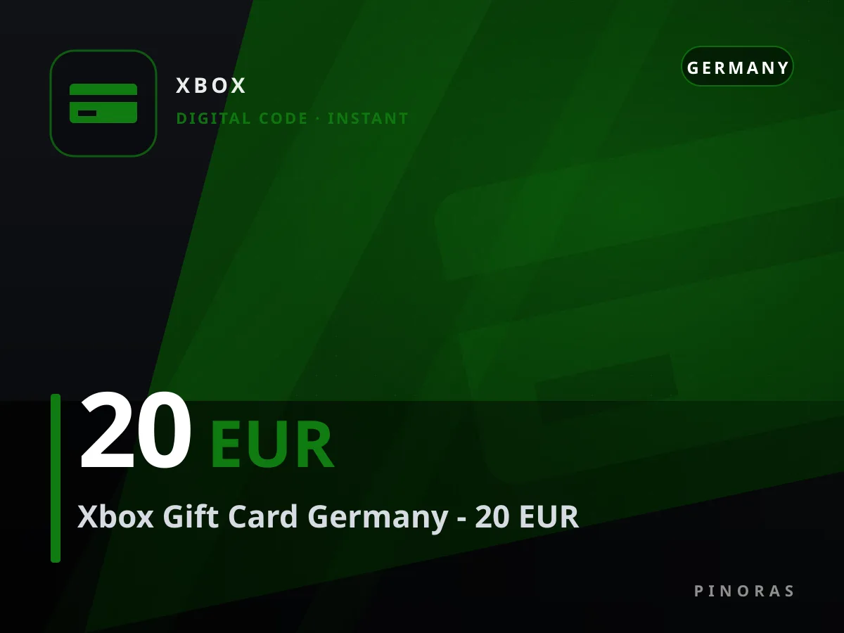Xbox Gift Card Germany - 20 EUR — Pinoras