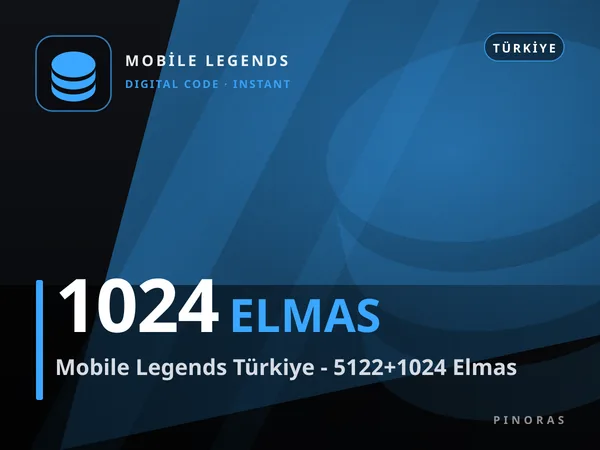 Mobile Legends Türkiye - 5122+1024 Elmas