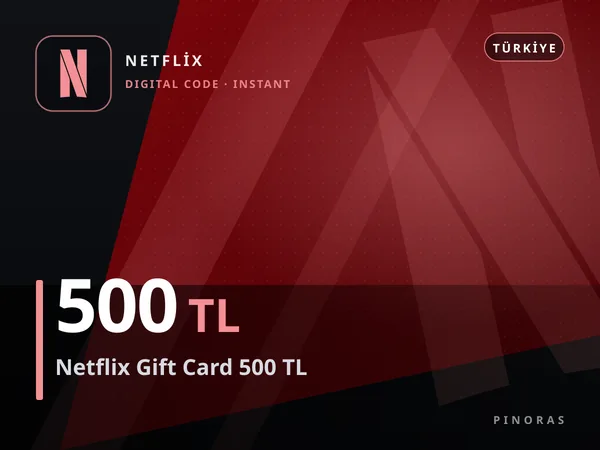 Netflix Gift Card 500 TL