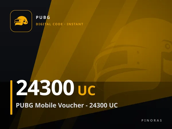 PUBG Mobile Voucher - 24300 UC