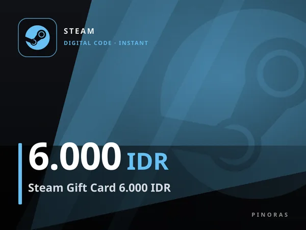 Steam Gift Card 6.000 IDR