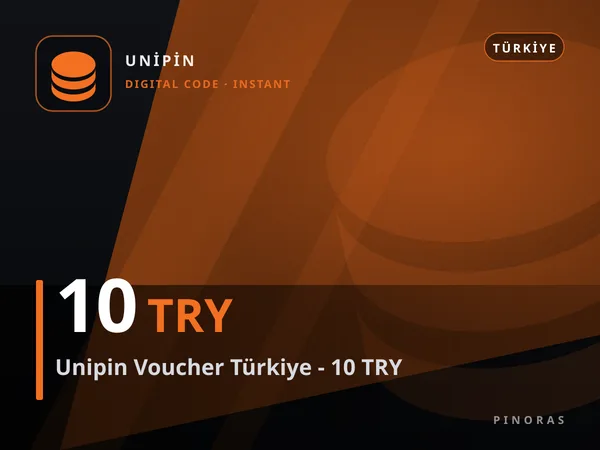 Unipin Voucher Türkiye - 10 TRY