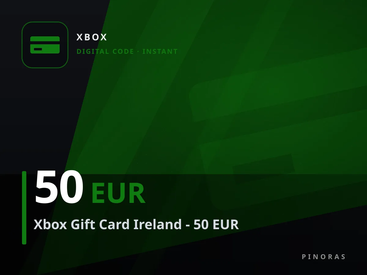 Xbox Gift Card Ireland - 50 EUR — Pinoras