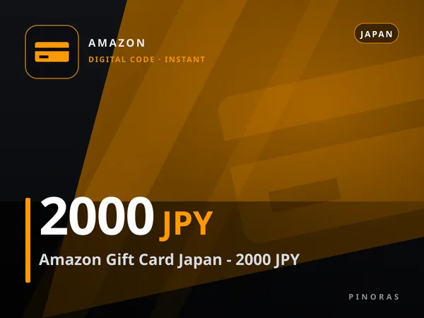 Amazon Gift Card Japan - 2000 JPY