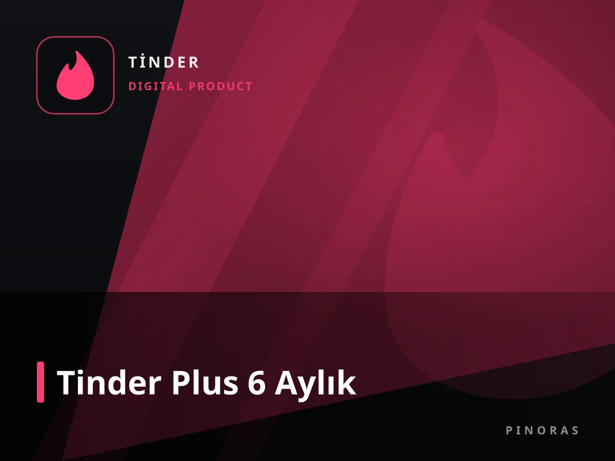 Tinder Plus 6 Aylık — Pinoras