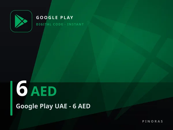 Google Play UAE - 6 AED