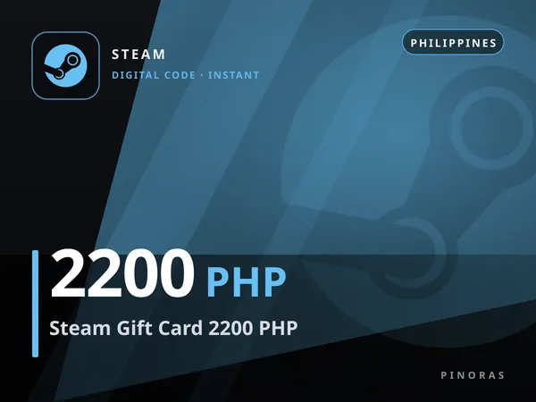 Steam Gift Card 2200 PHP