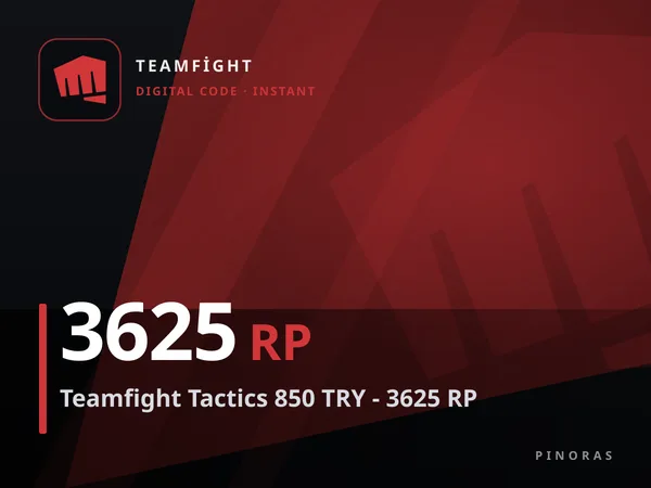 Teamfight Tactics 850 TRY - 3625 RP