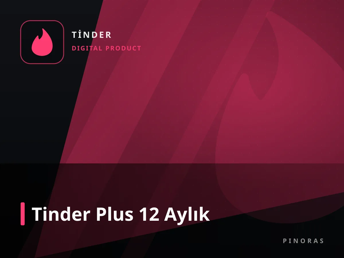 Tinder Plus 12 Aylık — Pinoras
