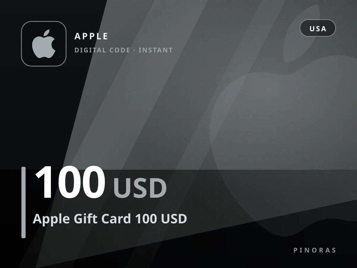 Apple Gift Card 100 USD — Pinoras