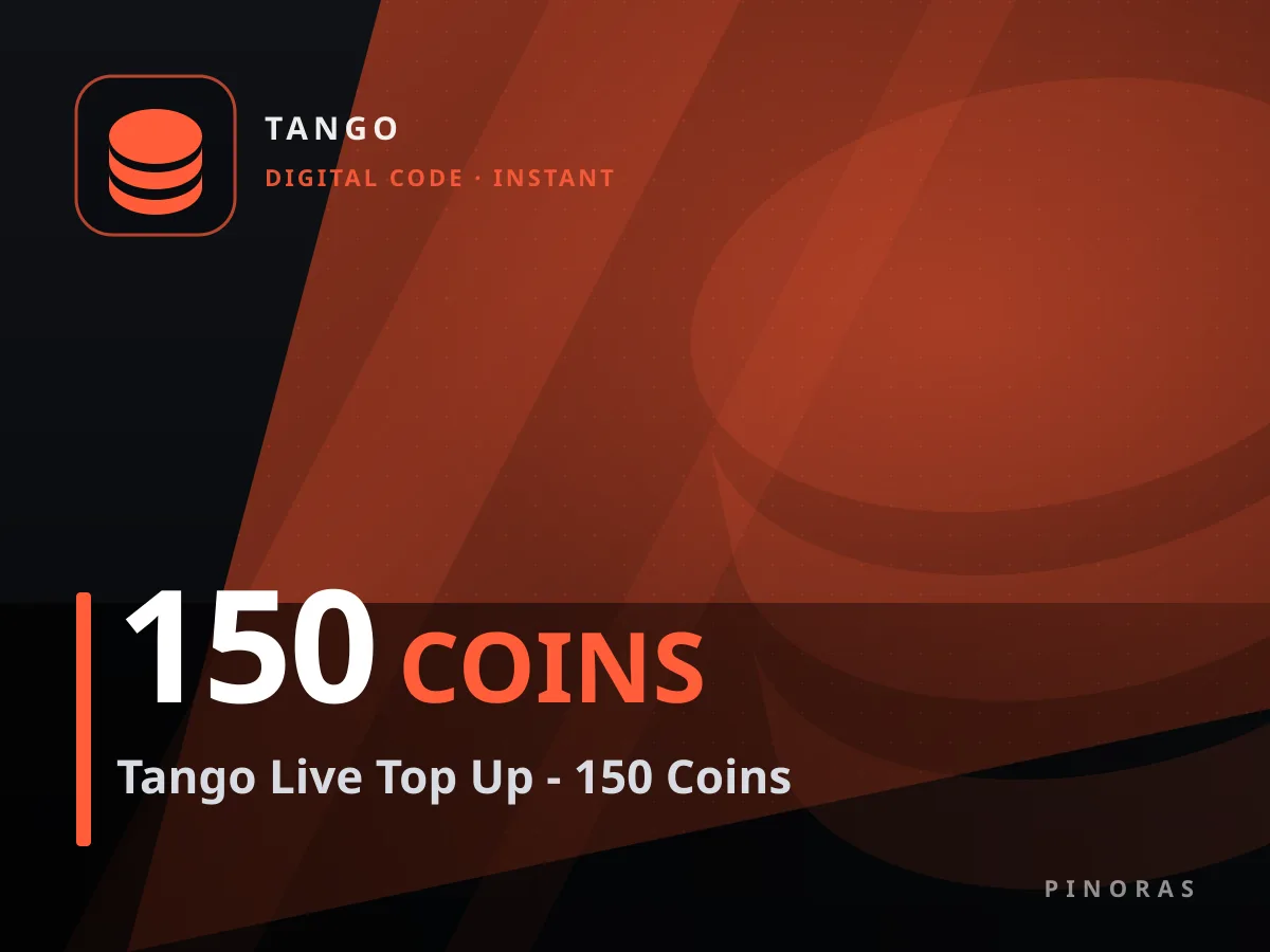 Tango Live Top Up - 150 Coins — Pinoras