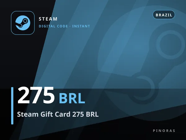 Steam Gift Card 275 BRL
