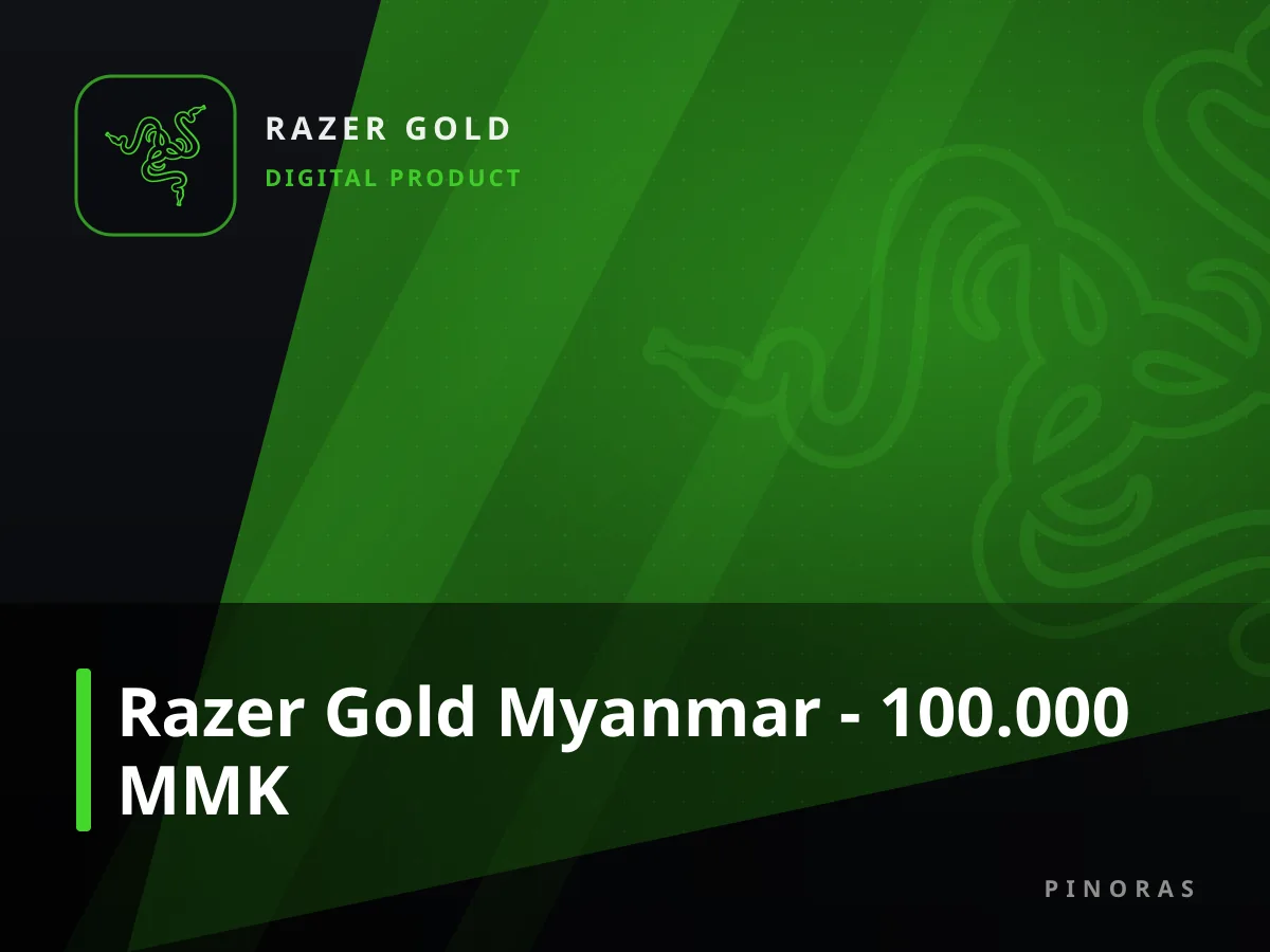 Razer Gold Myanmar - 100.000 MMK — Pinoras